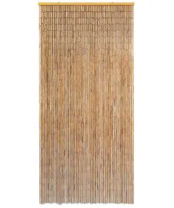 vidaXL Door Curtain Bamboo 90×200 cm