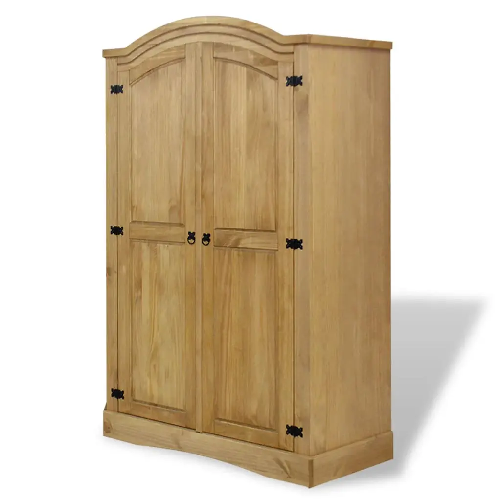 vidaXL Wardrobe Mexican Pine Corona Range 2 Doors