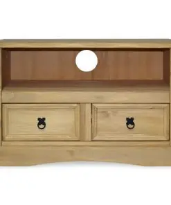 vidaXL TV Cabinet Mexican Pine Corona Range 91x43x56 cm