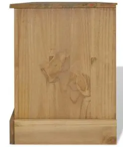 vidaXL TV Cabinet Mexican Pine Corona Range 120x40x52 cm