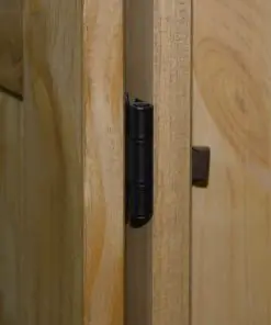 vidaXL Sideboard Solid Mexican Pinewood Corona Range 132x43x78 cm