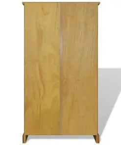 vidaXL 4-Tier Bookcase Mexican Pine Corona Range 81x29x150 cm