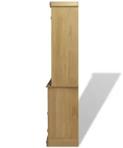 vidaXL Buffet & Hutch Mexican Pine Corona Range