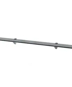 vidaXL Floating Shelf Glass 90×20 cm 8 mm