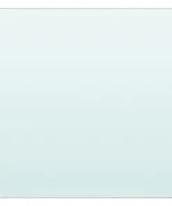 vidaXL Shelf Panel Glass Clear 20×20 cm