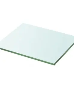 vidaXL Shelf Panel Glass Clear 20×25 cm