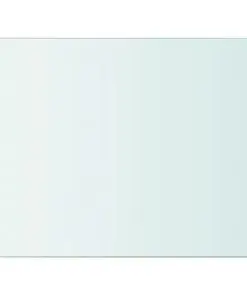 vidaXL Shelf Panel Glass Clear 20×25 cm