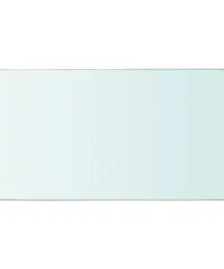 vidaXL Shelf Panel Glass Clear 30×12 cm