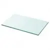 vidaXL Shelf Panel Glass Clear 30×15 cm