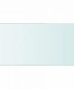 vidaXL Shelf Panel Glass Clear 30×15 cm