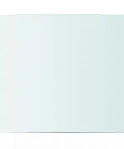 vidaXL Shelf Panel Glass Clear 30×25 cm