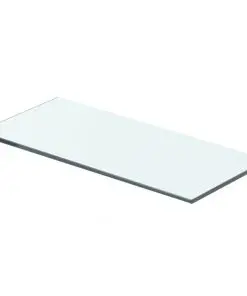 vidaXL Shelf Panel Glass Clear 40×12 cm