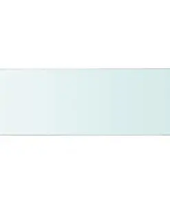 vidaXL Shelf Panel Glass Clear 40×12 cm