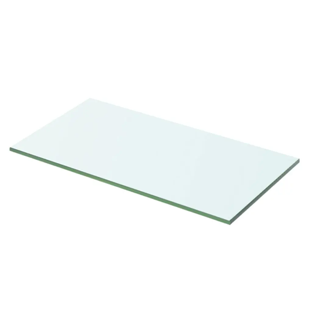 vidaXL Shelf Panel Glass Clear 50×20 cm