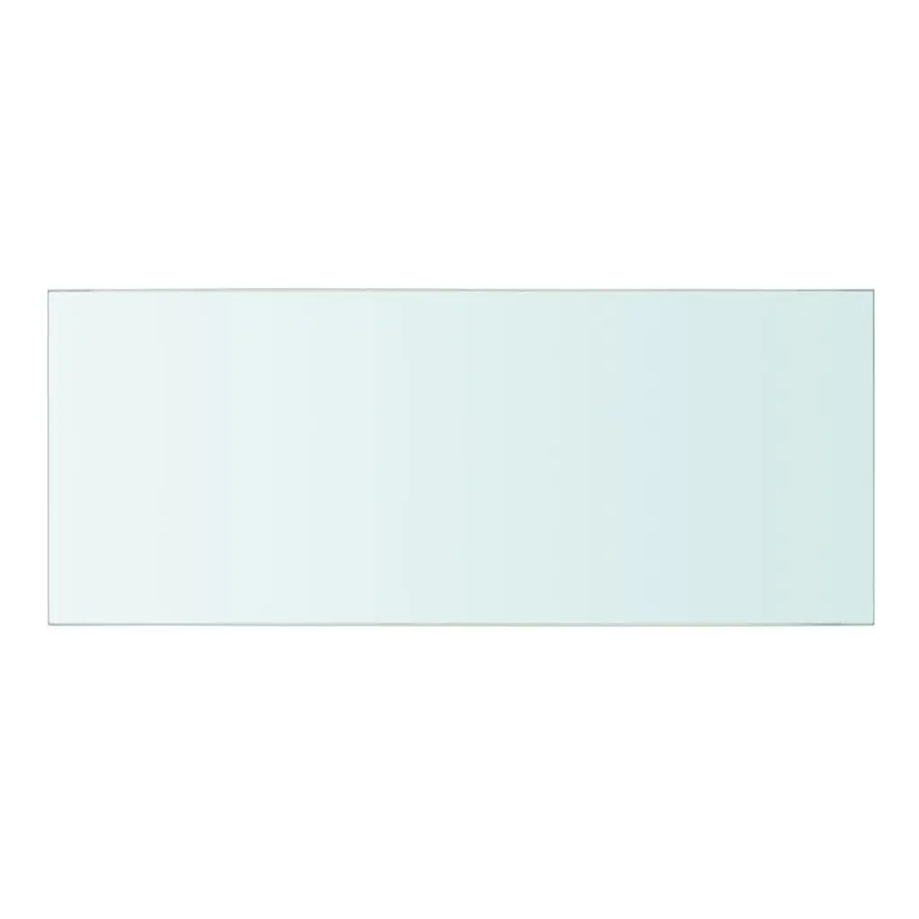 vidaXL Shelf Panel Glass Clear 50×20 cm