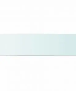 vidaXL Shelf Panel Glass Clear 60×15 cm