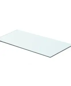 vidaXL Shelf Panel Glass Clear 60×25 cm