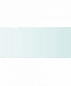 vidaXL Shelf Panel Glass Clear 60×25 cm