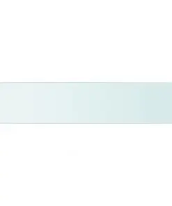 vidaXL Shelf Panel Glass Clear 70×15 cm