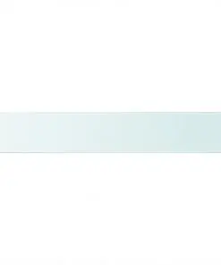vidaXL Shelf Panel Glass Clear 80×12 cm