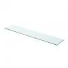 vidaXL Shelf Panel Glass Clear 80×15 cm vidaXL Shelf Panel Glass Clear 80×15 cm