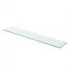 vidaXL Shelf Panel Glass Clear 90×15 cm