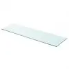 vidaXL Shelf Panel Glass Clear 90×25 cm