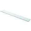 vidaXL Shelf Panel Glass Clear 100×12 cm vidaXL Shelf Panel Glass Clear 100×12 cm