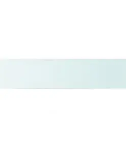vidaXL Shelf Panel Glass Clear 100×20 cm