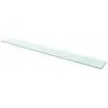 vidaXL Shelf Panel Glass Clear 110×12 cm