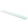 vidaXL Shelf Panel Glass Clear 110×15 cm