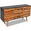 vidaXL Sideboard Solid Acacia Wood 115x35x70 cm vidaXL Sideboard Solid Acacia Wood 115x35x70 cm