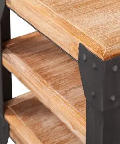 vidaXL TV Stand Solid Acacia Wood 140x40x45 cm