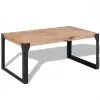 vidaXL Coffee Table Solid Acacia Wood 100x60x45 cm