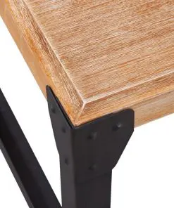 vidaXL Coffee Table Solid Acacia Wood 100x60x45 cm