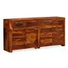 vidaXL Sideboard Solid Sheesham Wood 160x35x75 cm