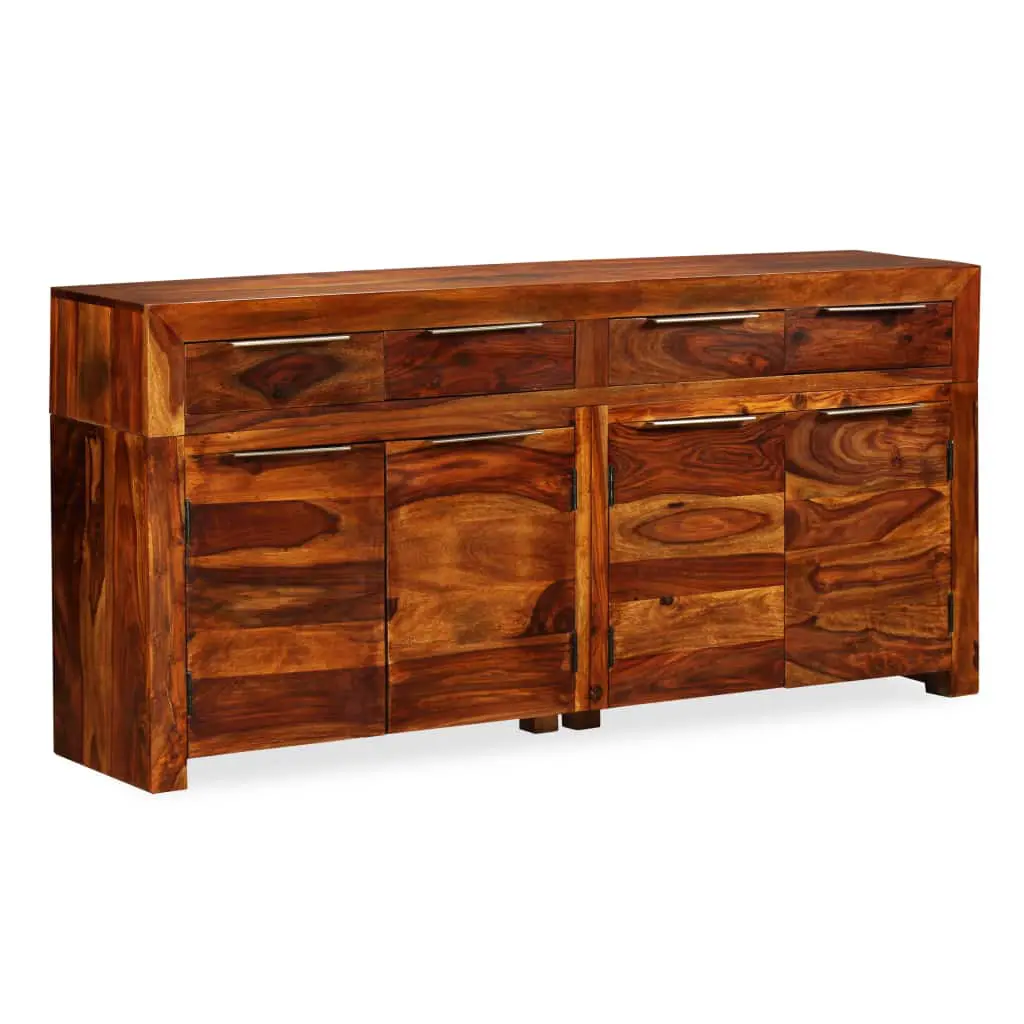vidaXL Sideboard Solid Sheesham Wood 160x35x75 cm