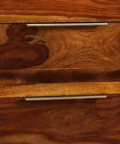 vidaXL Sideboard Solid Sheesham Wood 160x35x75 cm
