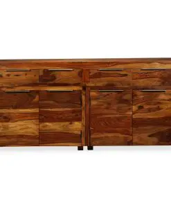 vidaXL Sideboard Solid Sheesham Wood 160x35x75 cm