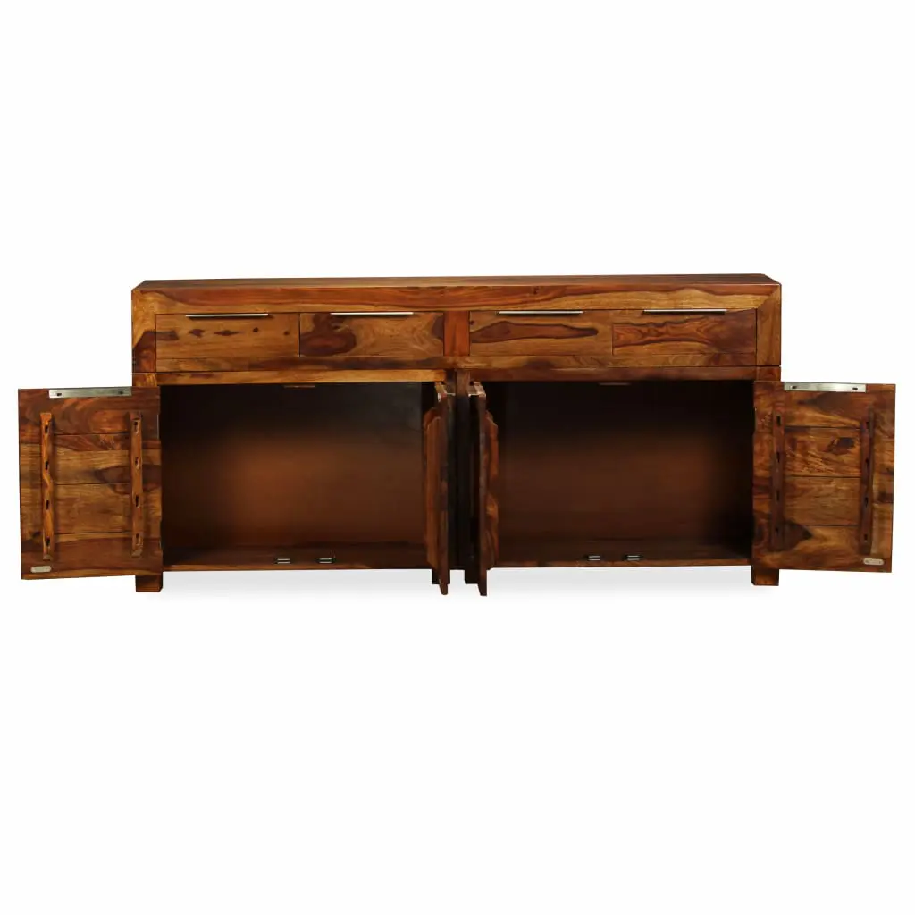 vidaXL Sideboard Solid Sheesham Wood 160x35x75 cm