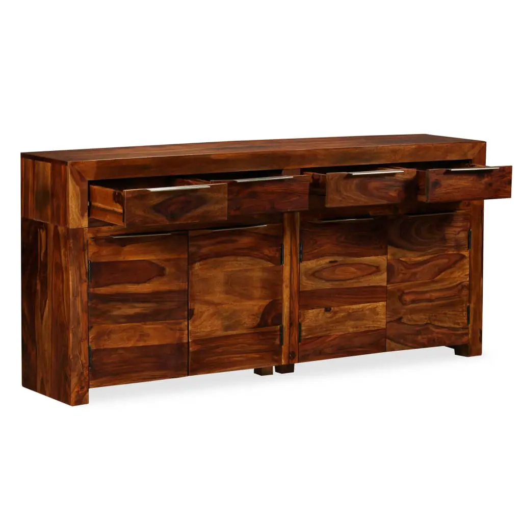 vidaXL Sideboard Solid Sheesham Wood 160x35x75 cm