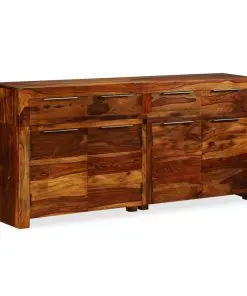 vidaXL Sideboard Solid Sheesham Wood 160x35x75 cm