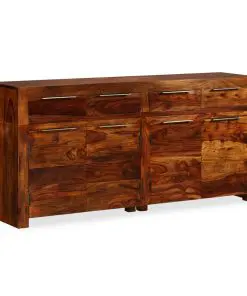vidaXL Sideboard Solid Sheesham Wood 160x35x75 cm