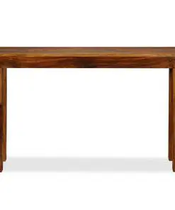 vidaXL Console Table Solid Sheesham Wood 120x35x75 cm