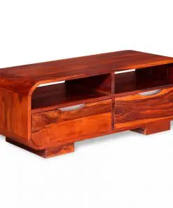 vidaXL Coffee Table Solid Sheesham Wood 90x40x35 cm