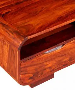 vidaXL Coffee Table Solid Sheesham Wood 90x40x35 cm