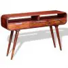 vidaXL Console Table Solid Sheesham Wood 120x30x75 cm