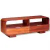 vidaXL TV Cabinet Solid Sheesham Wood 116x30x40 cm