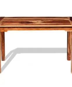 vidaXL Dining Table Solid Sheesham Wood 120x60x76 cm