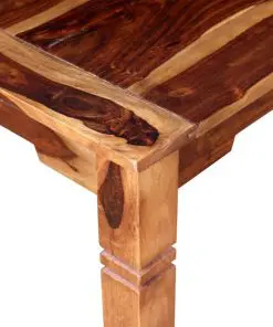 vidaXL Dining Table Solid Sheesham Wood 120x60x76 cm